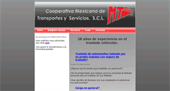 Desktop Screenshot of mexicanadetransportes.com